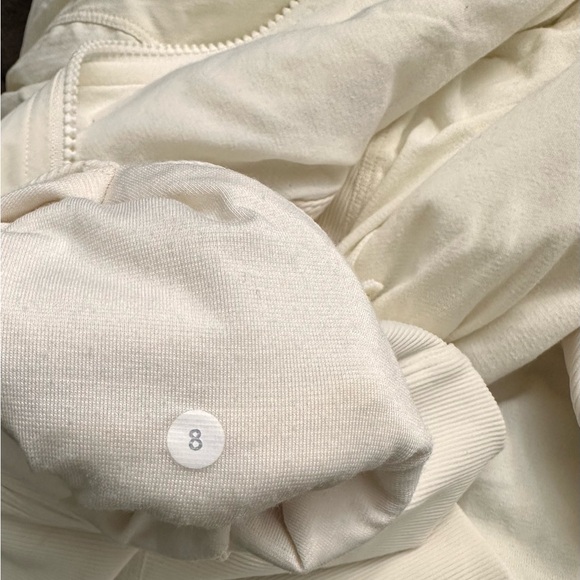 🌼Lululemon Women's Off-White Hooded Stretch Full-Zip Jacket🌼 - Picture 11 of 13